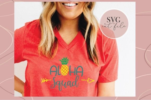 Aloha Squad Svg: Graphics for T-Shirt Designs