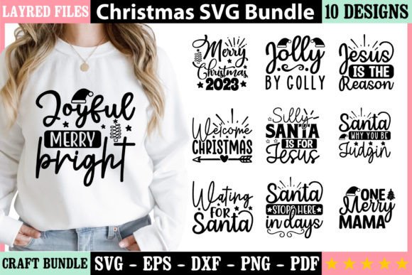 Christmas SVG Bundle 3: Graphics for Local Business Branding