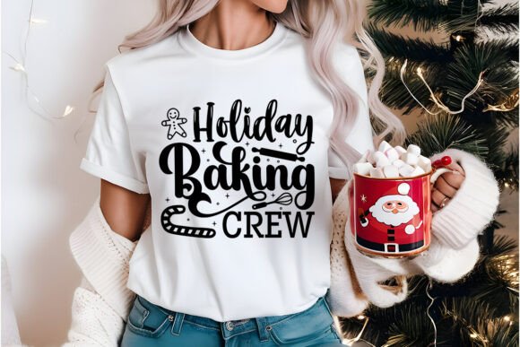 Holiday Baking Crew SVG Design Graphics