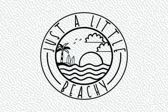 Just a Little Beachy Summer T-shirt Graphics
