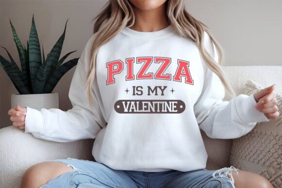 Pizza is My Valentine PNG Graphics Freebies