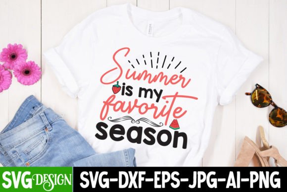 Summer is My Favorite Season SVG Cut