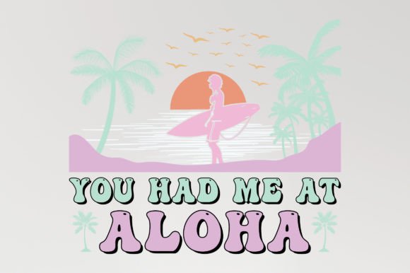 You Had Me Retro Summer SVG Graphics
